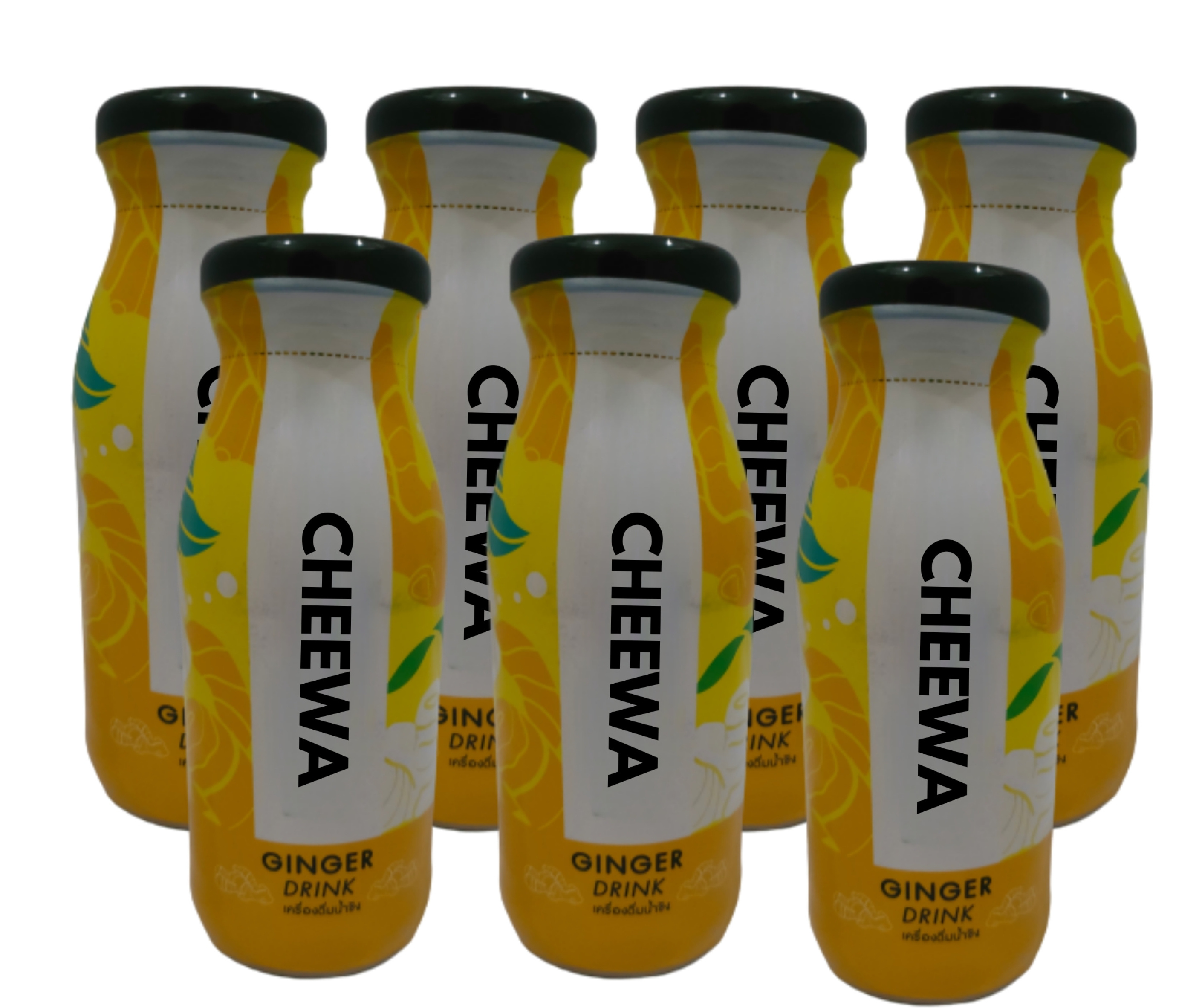 180 ML Premium Product From Thailand CHEEWA Ginger Drink With Honey OEM high quality tropical fruit coco original native vegan