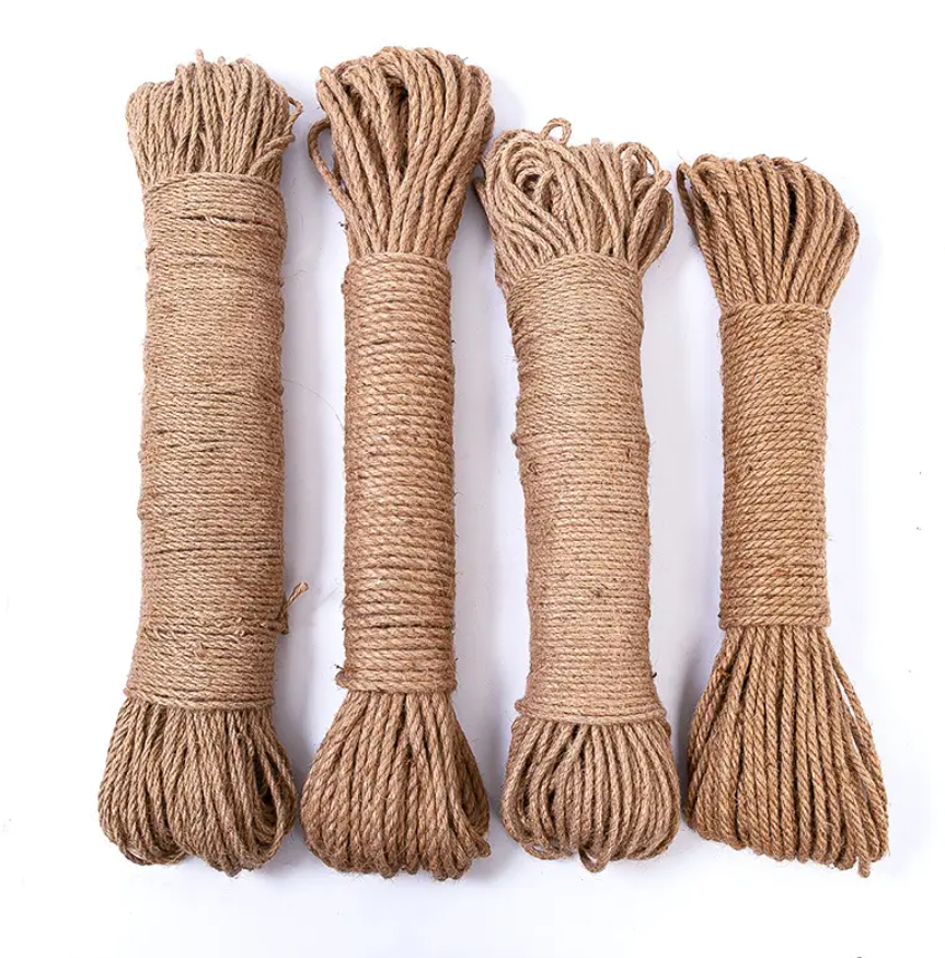 Jute Yarn 14 LBS / 1 PLY CB Jute Fiber Cheap Price Jute Yarn from Bangladesh Natural High Quality 100 Anti Unifo