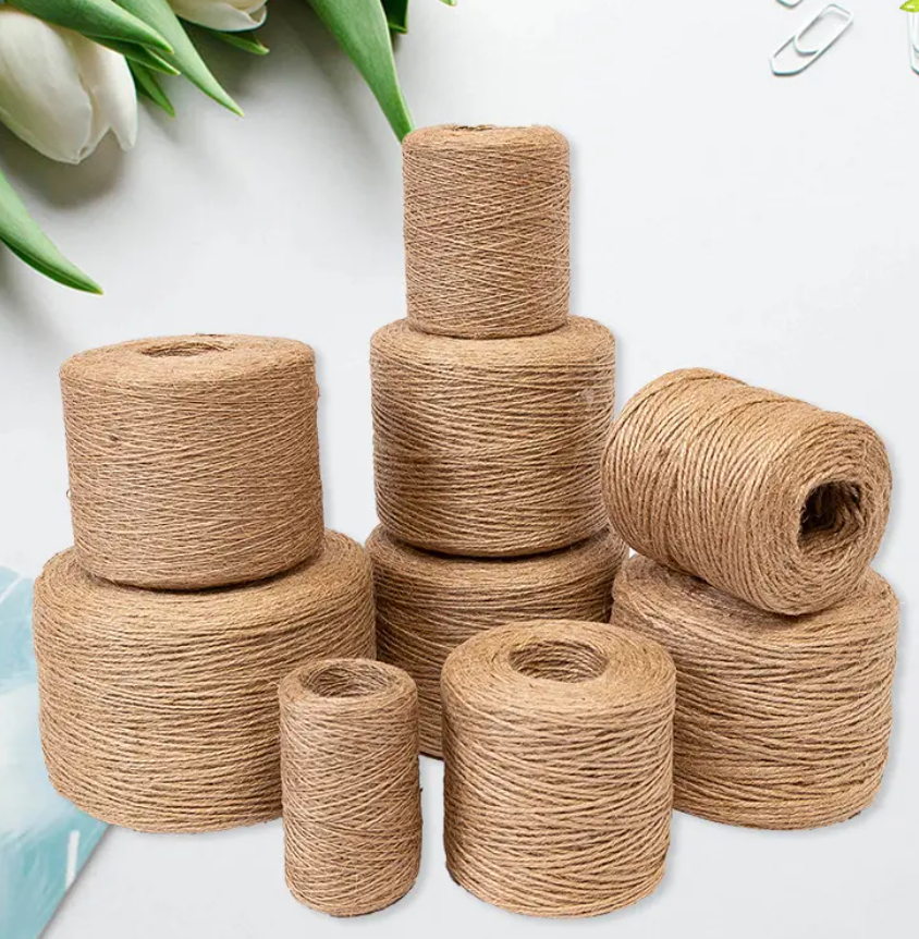 Jute Yarn 14 LBS / 1 PLY CB Jute Fiber Cheap Price Jute Yarn from Bangladesh Natural High Quality 100 Anti Unifo