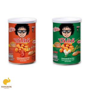 Koh-Kae Peanuts Tom Yum Flavour Coated 110G Koh-Kae Coated Crispy Peanuts Wholesale Thailand Nuts Snacks