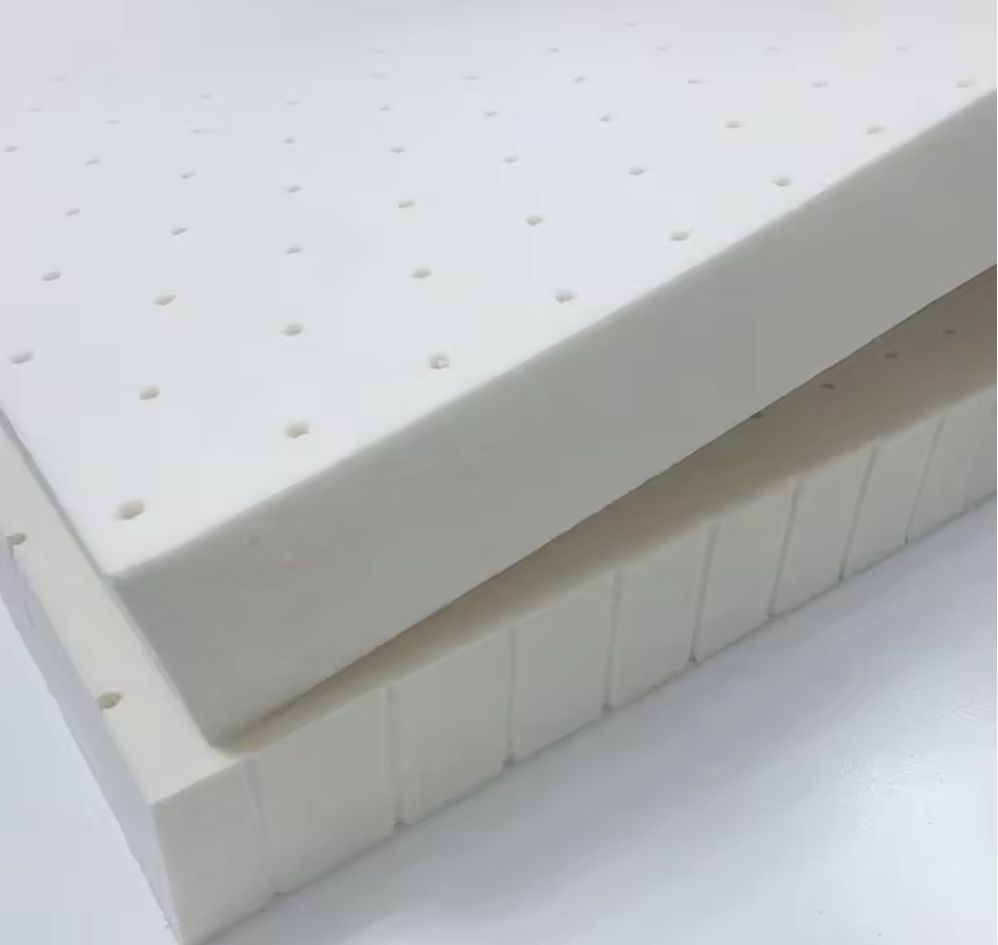 Super Product Natural latex foam mattress-Soft Density 75, Queen size 15x150x200 cm. Natural Rubber Foam 10