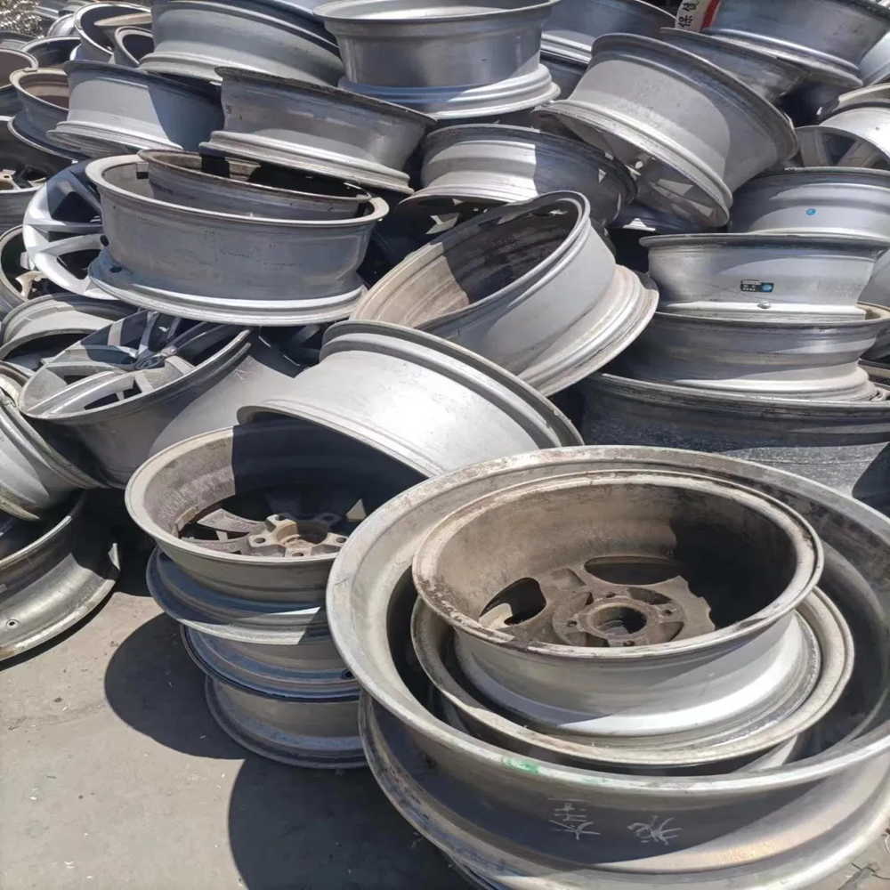 Grade Aluminum Alloy Wheel Scrap high quality 99.9% Purity scrap aluminum wheel