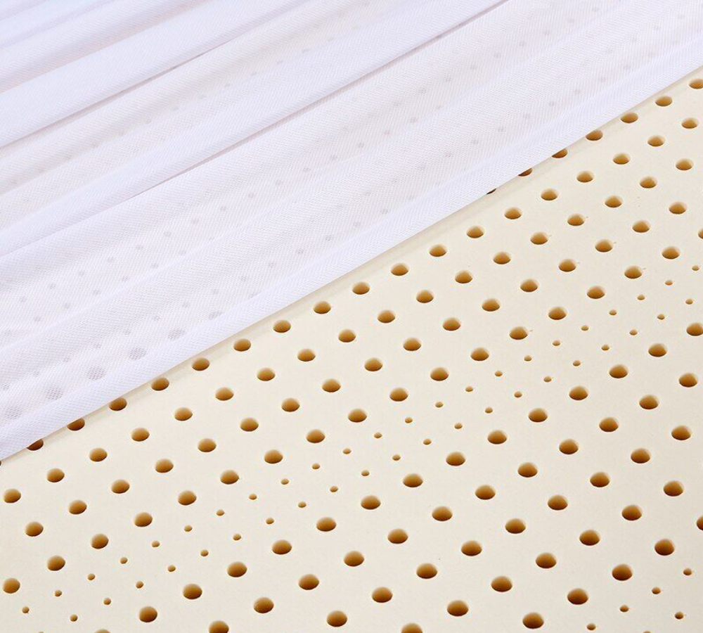 Super Products Natural latex foam mattress-Firm Density 85, King size 15x180x200 cm.Natural Ingredient Rubber Foam 10