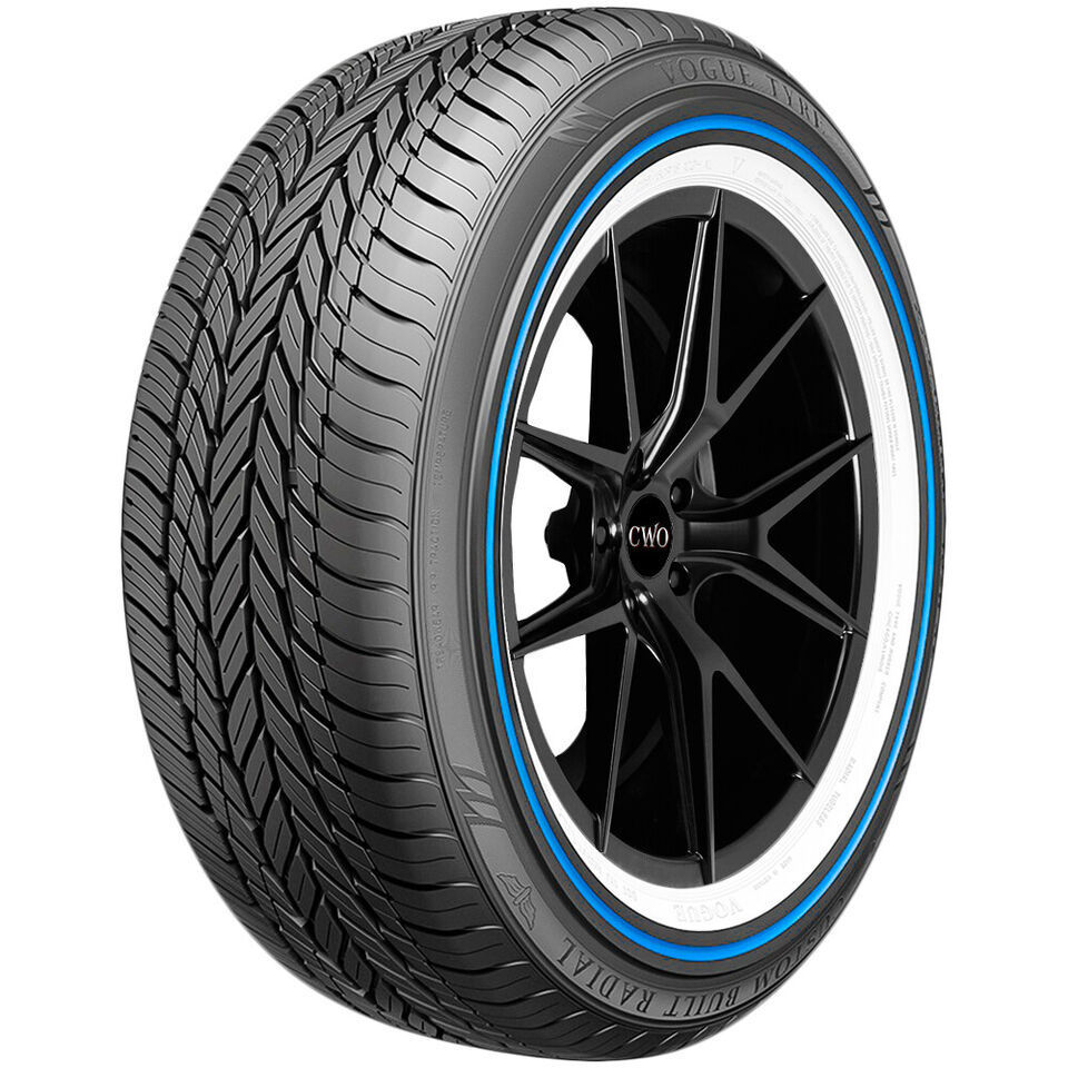 VOGUE TYRE CUSTOM BUILT WHITE  GOLD RED BLUE  ALL TIRES & SIZES SEE ALL OF OUR TIRE STYLES AND SIZES