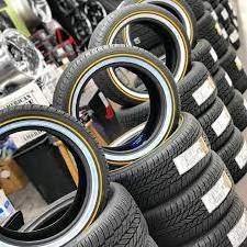 VOGUE TYRE CUSTOM BUILT WHITE  GOLD RED BLUE  ALL TIRES & SIZES SEE ALL OF OUR TIRE STYLES AND SIZES