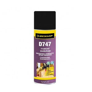 Dunlop D747 Multi Purpose DIY Quick Dry CFC Free Low Smell Industrial Strength Spray Adhesive Glue Aerosol