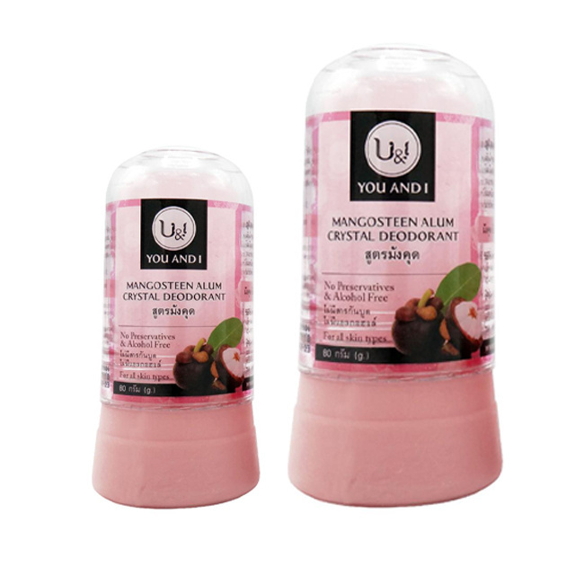 Mangosteen Natural Crystal Alum Stick Deodorant