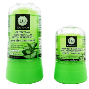 Natural Aloe Vera Crystal Alum Stick Deodorant 45g-80g