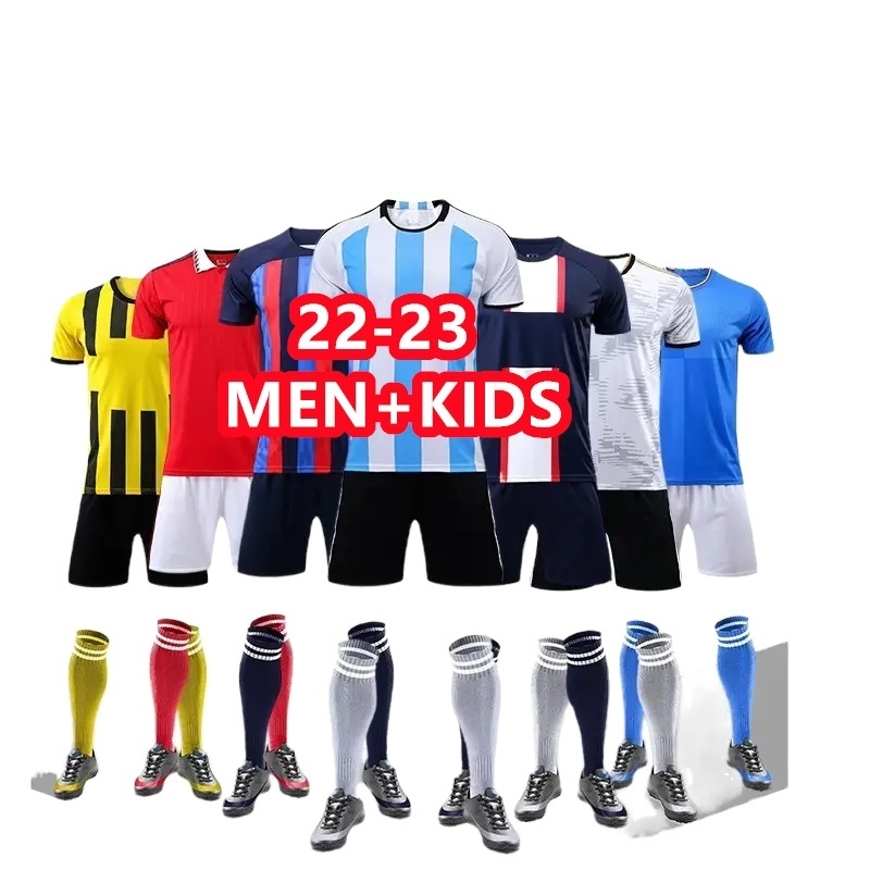 Wholesale 23-24  football kit ronaldo jersey Argentina New Miami Messi kids soccer jersey