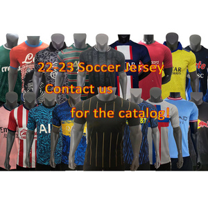 Wholesale Thailand Quality Quick Dry/ Breathable football Jersey Mbappe Soccer Jersey