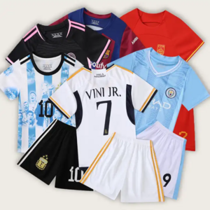 Wholesale 23-24  football kit ronaldo jersey Argentina New Miami Messi kids soccer jersey