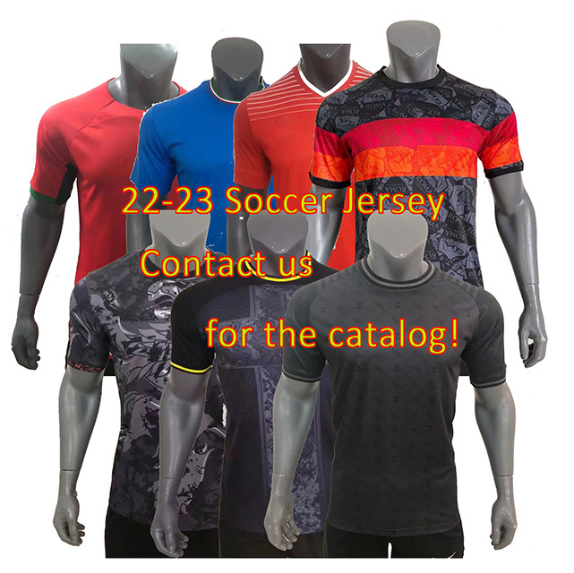 Soccer Jersey Sets Quick Dry/ Breathable 2023 Sport Clothing Original Uniform Football Club Jersey