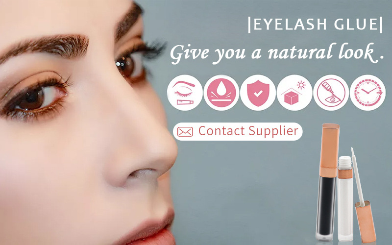 Thamel Private Label Customized Box Free Uv Lash Glue Eyelash Full Strip Eyelashes Liquid Glue Wholesale Latex Custom LOGO