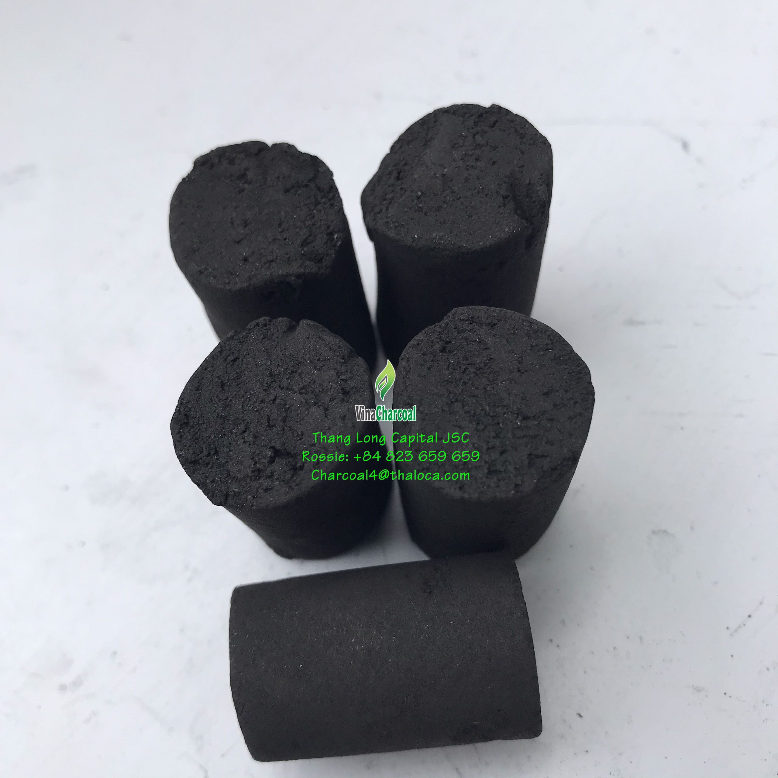 Coconut shell shisha hookah charcoal briquettes high quality made in Vietnam