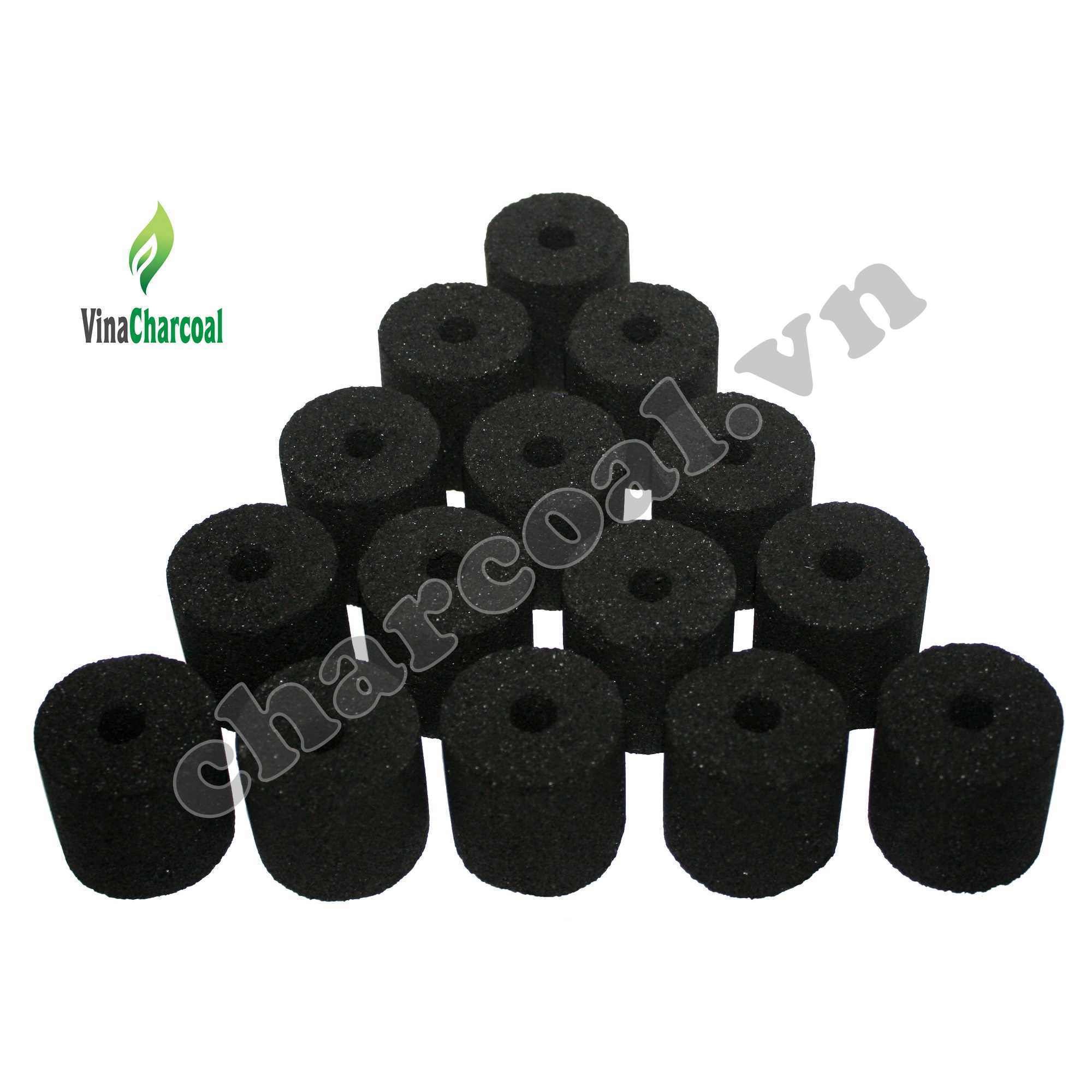 Vietnam Coconut Shell Coco Briquette Charcoal for Sale