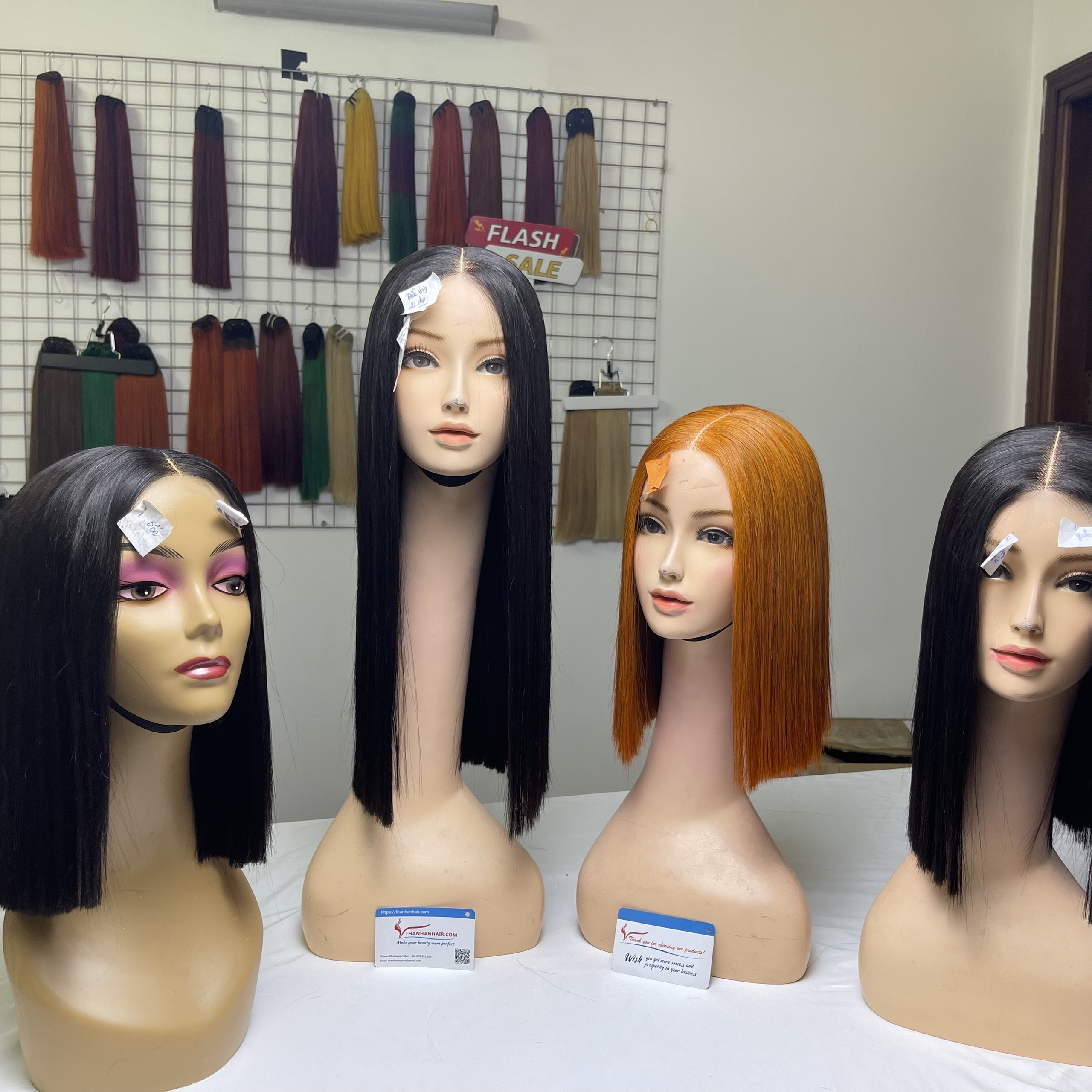 NEW PRODUCT!! Wholesale 100% Vietnamese Human Hair Extension  Wigs All Color Raw  human hair high quality unprocessed hair