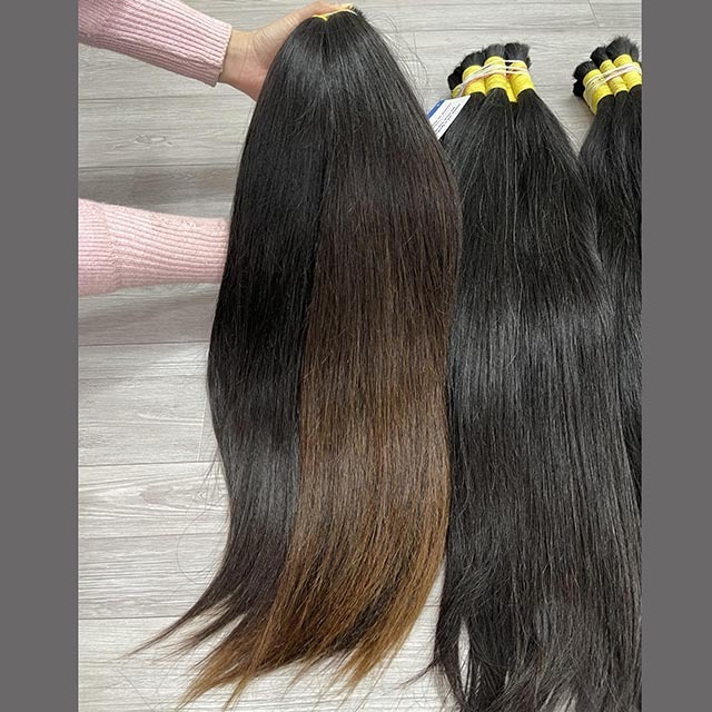 High Quality!! Raw single donor hair full cuticle aligned 100% human hair raw material from Vietnam