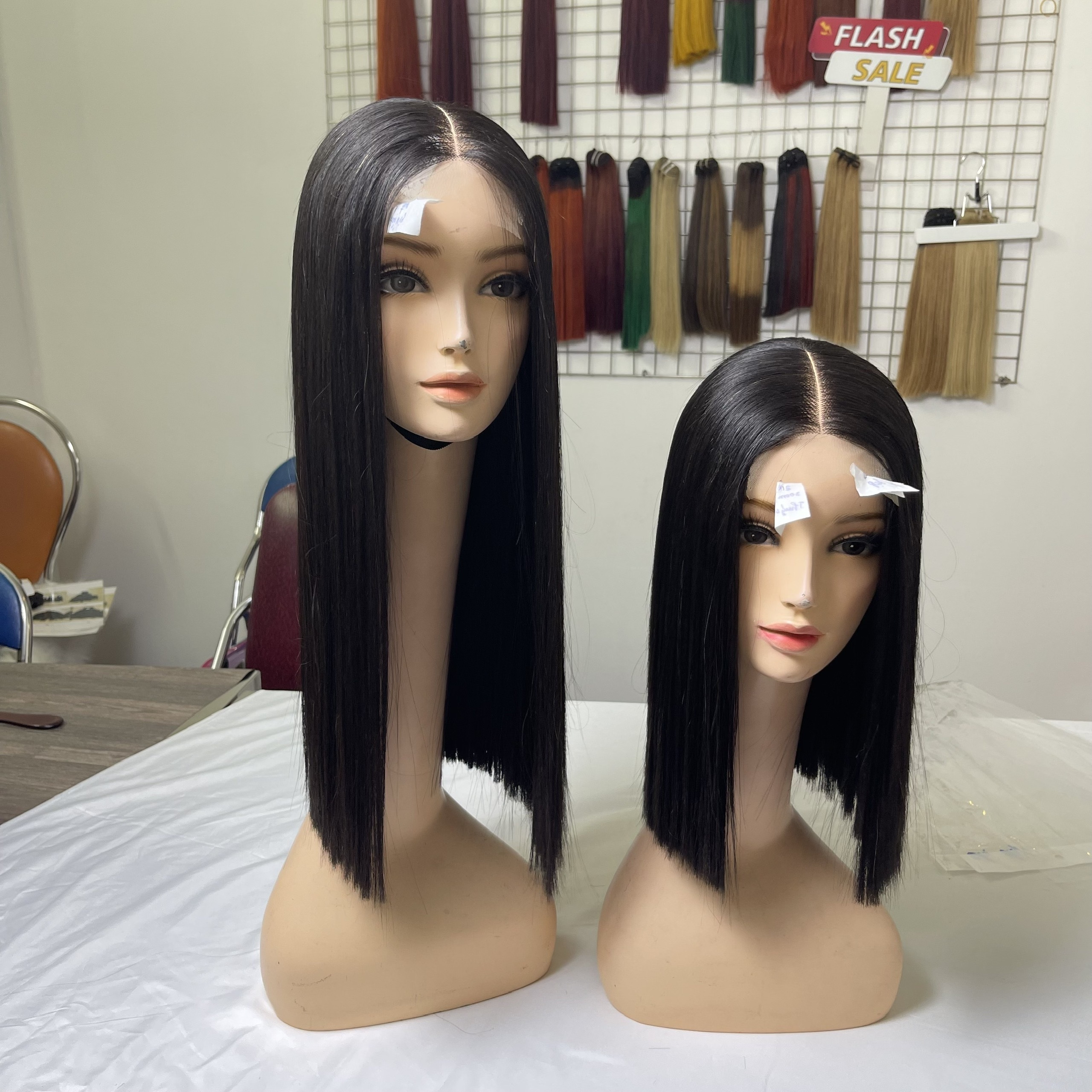 NEW PRODUCT!! Wholesale 100% Vietnamese Human Hair Extension  Wigs All Color Raw  human hair high quality unprocessed hair