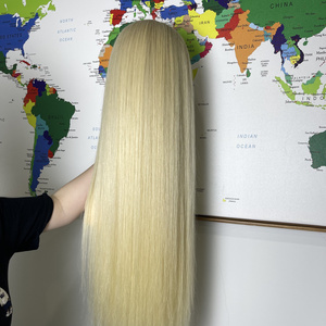 BEST SELLER Vietnamese straight virgin hair, Raw vietnamese blonde 613 human hair wigs