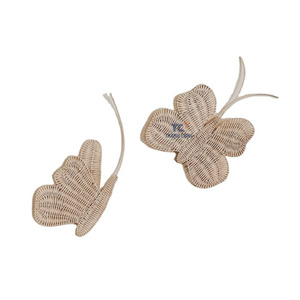 Butterfly Shaped Kids Wall Decor Rattan Kids and Nursery Decor Rattan Hanging Wall For Wholesales