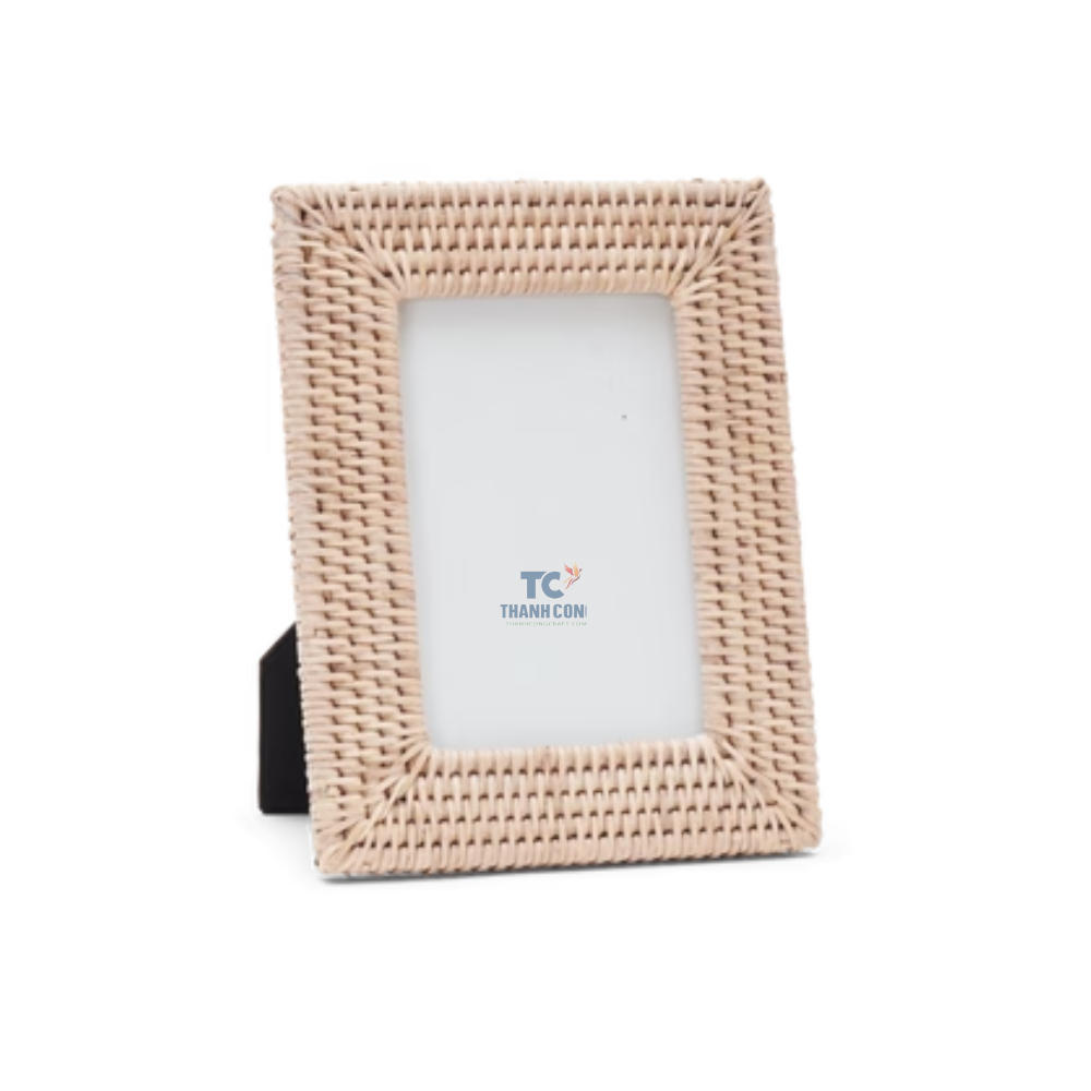 Vietnam Manufacturer Picture Frames/Rattan photo frame Photo Frame Handwoven Decoration For Home For Table/Shelf