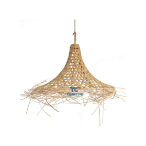 Bohemian Style Seagrass Lampshade For Room Decoration Natural Woven Straw Sea Grass Lamp Cover