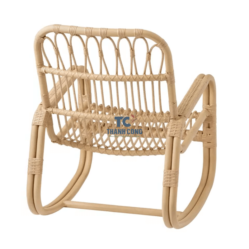 Good quality single Rattan chair for home furniture simple comfortable natural chair from Vietnam