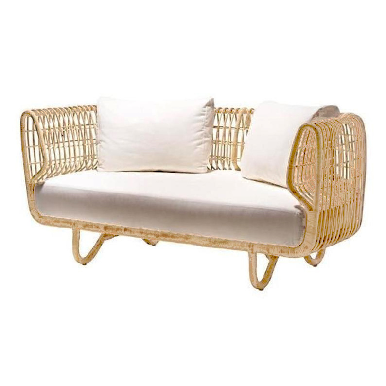 Made in Vietnam New Wooden Rattan Lounge Chair Rattan Cane Chair Wicker Chair