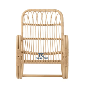 Good quality single Rattan chair for home furniture simple comfortable natural chair from Vietnam