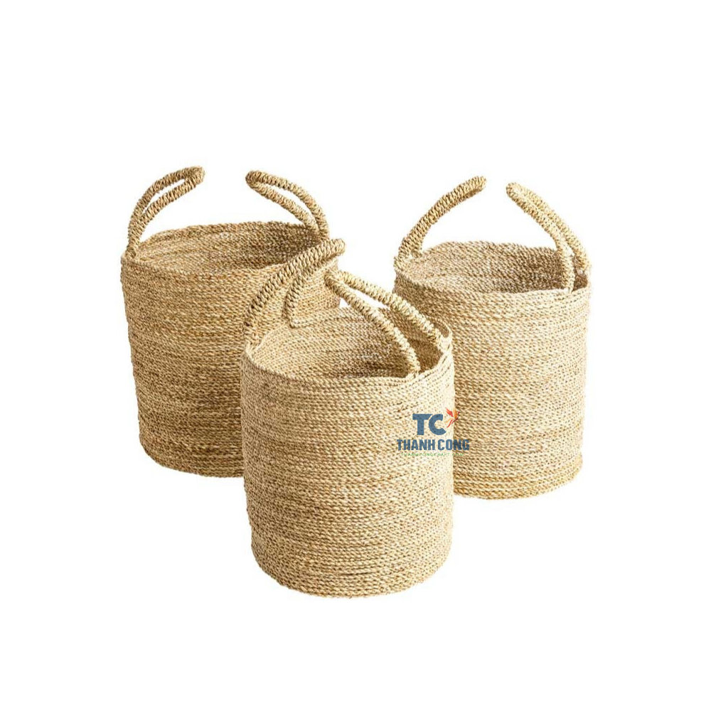 Great Convenient Creative Design Rattan Basket Attractive For Christmas Decoration Christmas Baskets