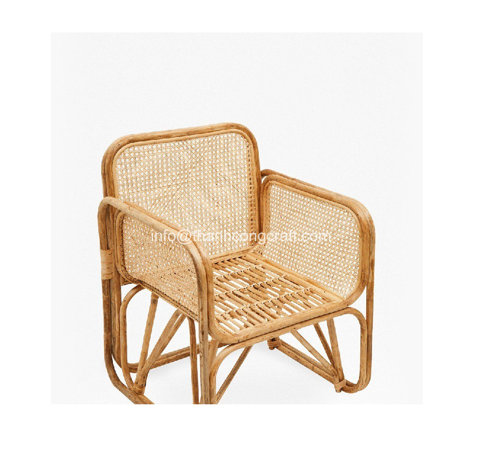 Top Quality Rattan Accent Chair Hand Woven Modern Chair For Decorate Home Attractive Home Furnitures