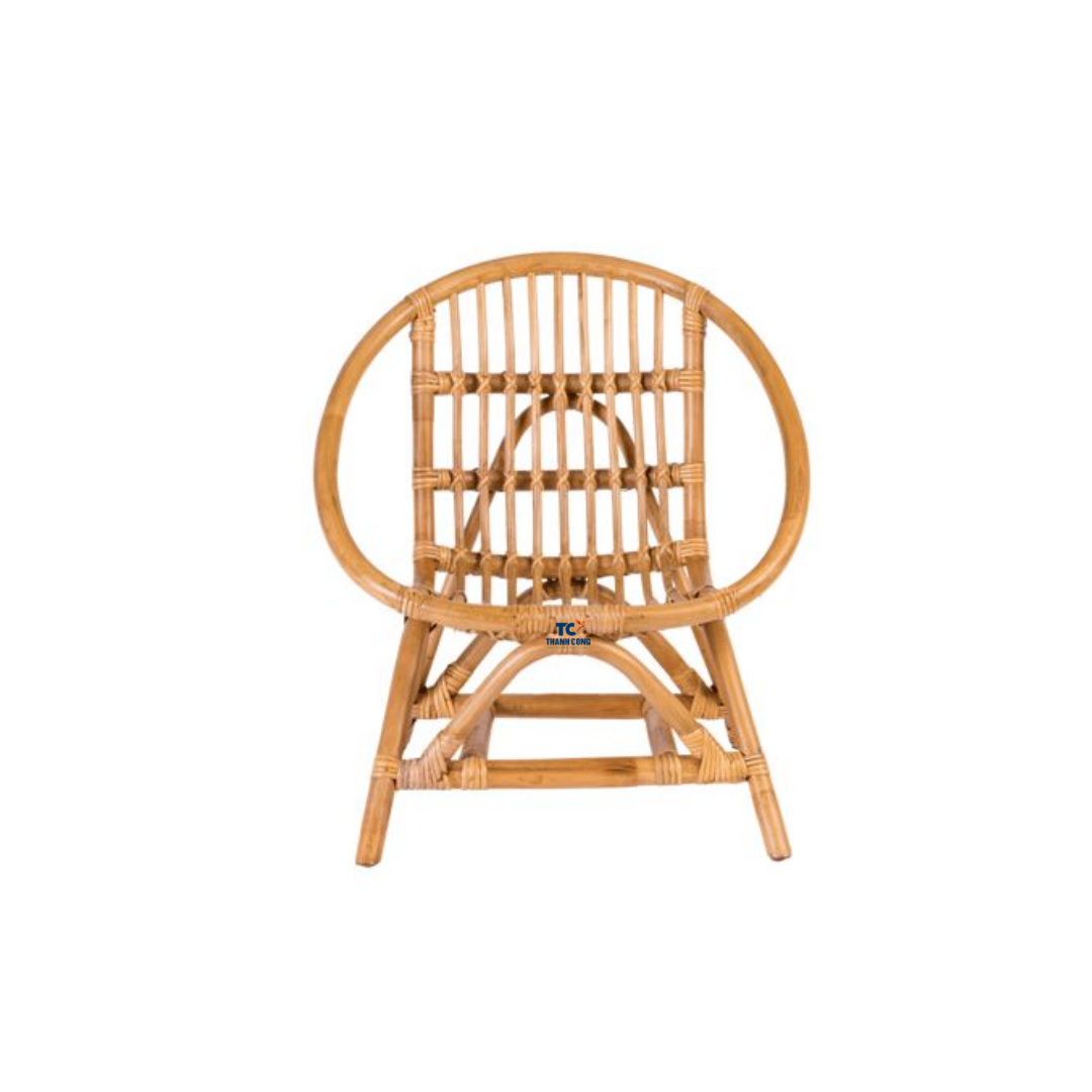 Wholesale Kids Room Children's rattan lounge chair Elegant kids furniture Rattan mini chair Natural rattan chairs