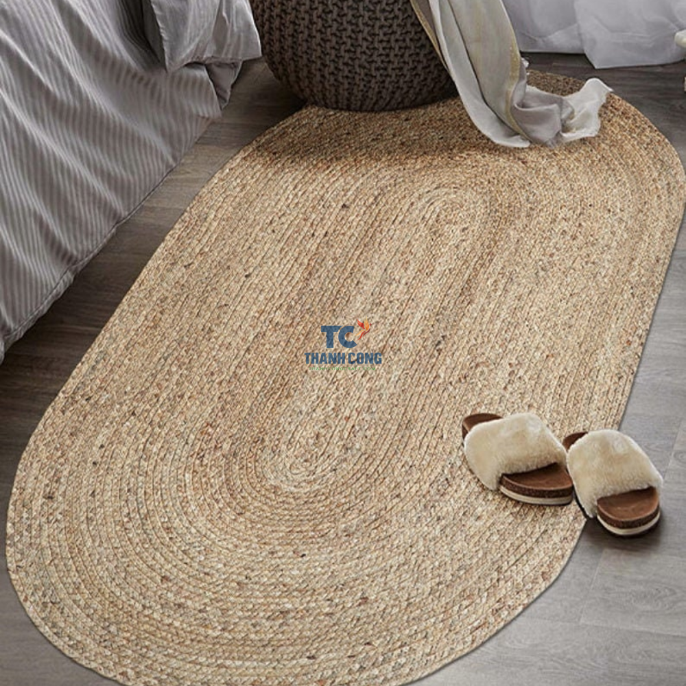 Rectangle Seagrass Area Rug High Quality Carpet For Living Room And Restaurant Eco-friendly Rug Mat