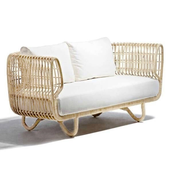 Made in Vietnam New Wooden Rattan Lounge Chair Rattan Cane Chair Wicker Chair