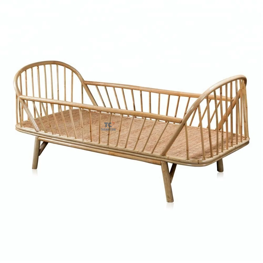 Handmade Newborn Rattan Crib Naturally Baby Bedside Crib babies bed swinging baby crib without noises infant Bassinet