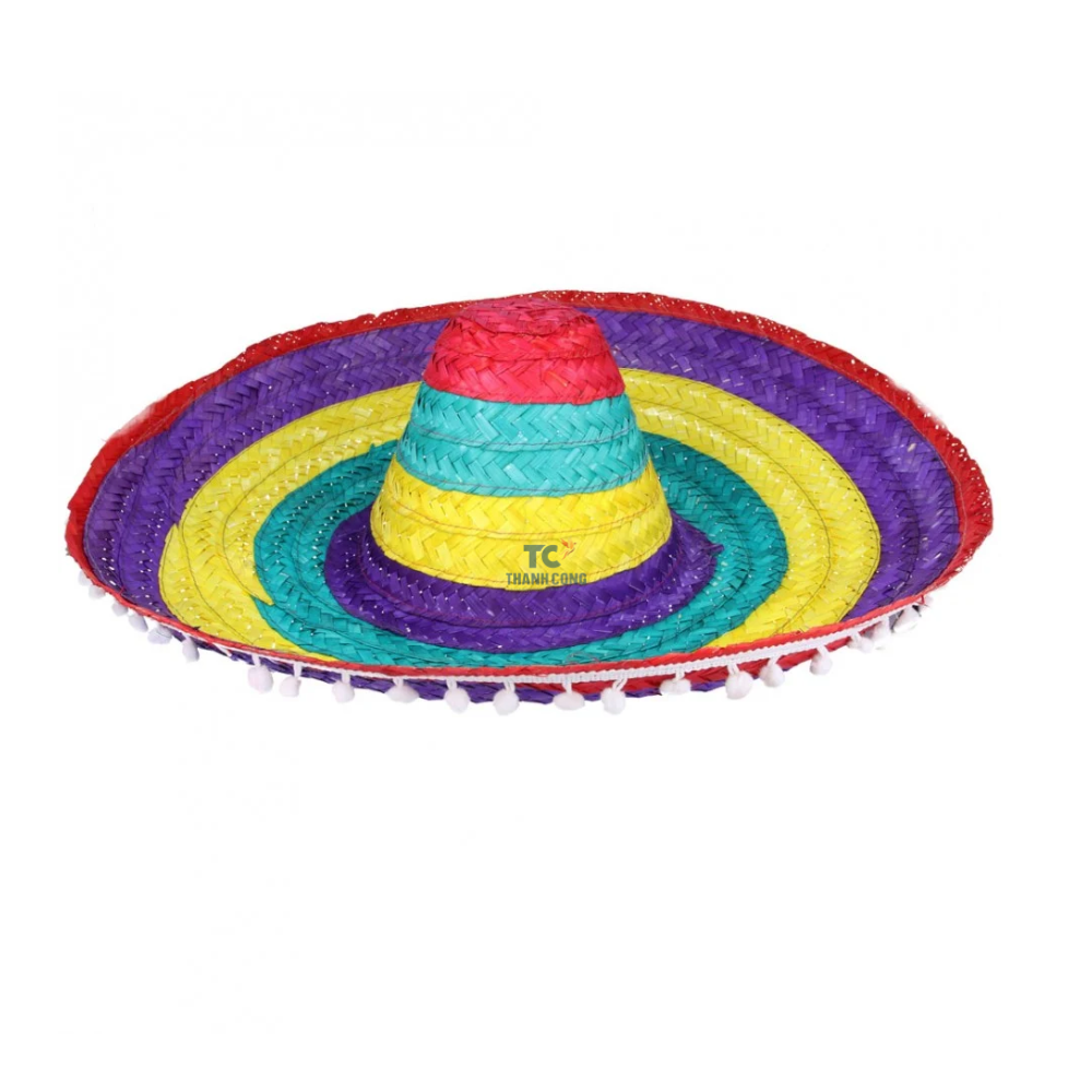 Custom Paper Straw Summer Women Sun Straw Visor Hat by Made in Mexico Colombian Bulk Straw Cowboy Wholesale for Ladies