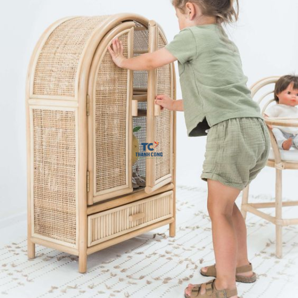 Elegant Rattan Cabinet Home Decor, Little Rattan Cabinet In Vietnam Wholesale