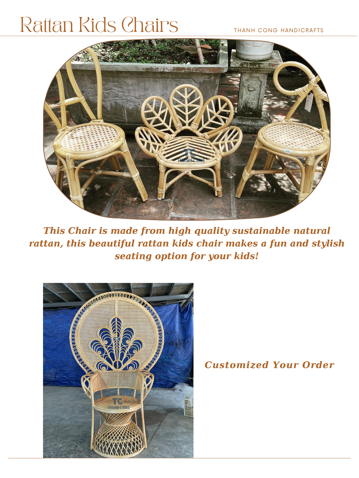 Natural Material Papasan Toddler Bowl Chair Natural Kids Rattan Chairs By Vietnam Factories Rattan Kids Furniture