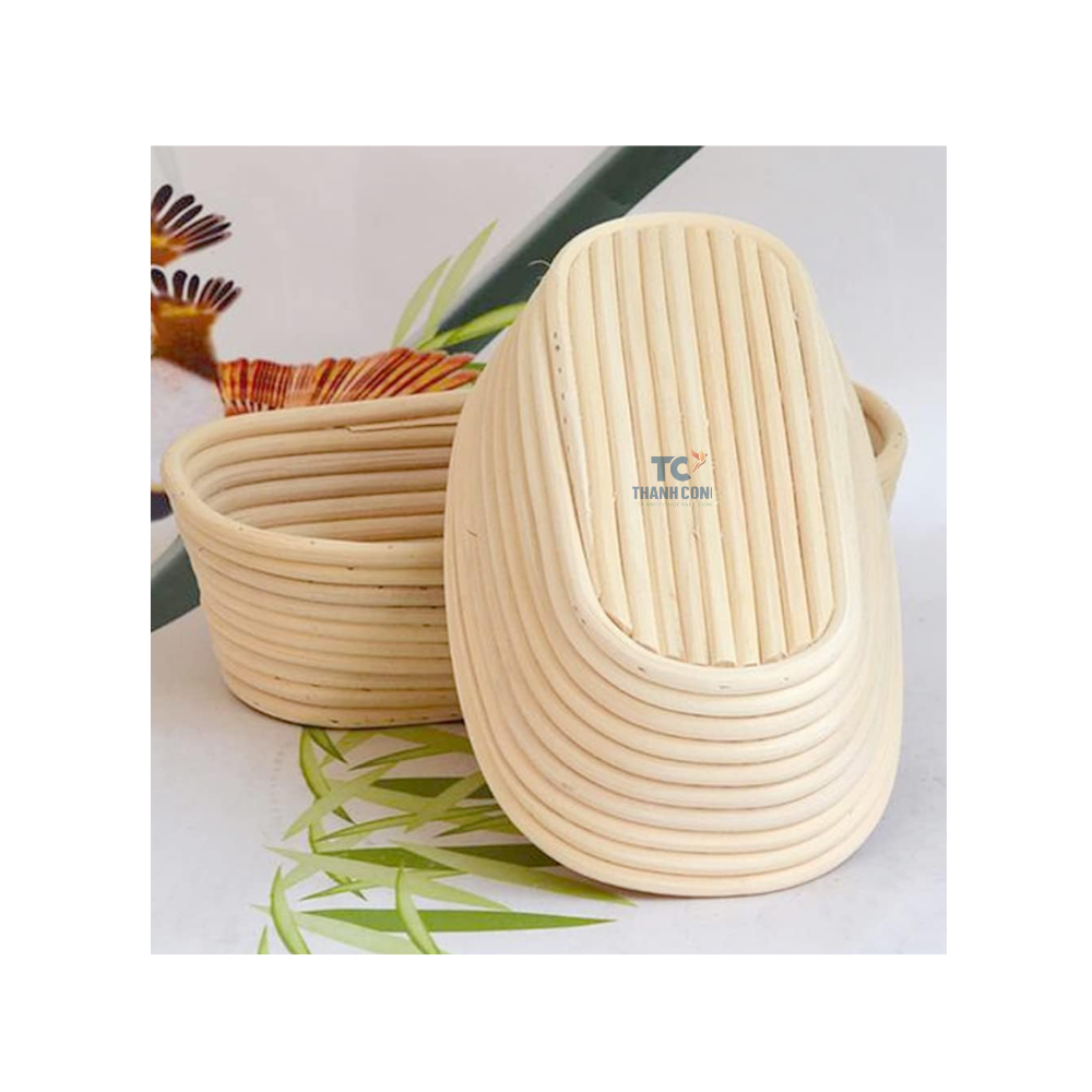 Bread Proofing Proving Basket, Rattan Brotform Dough Proofing Basket for Artisan Sourdough Bread Baking at Home