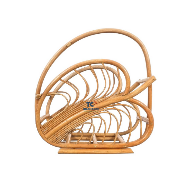 Wholesale Customized Rattan Magazine Racks Also Wicker Magazine Holder For Home Magazine Organizer