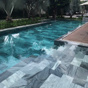 Bluestone Asian Silver grains Pool Paver Tiles Polish Honed Cheap Swim Pool Garden Vietnam Bullnose Pierre Bleue Naturelle