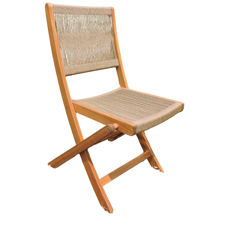 Good Price Folding Chair Acacia Wood Durable Porch Furniture Carton Box Packing Custom Color Made In Vietnam Factory