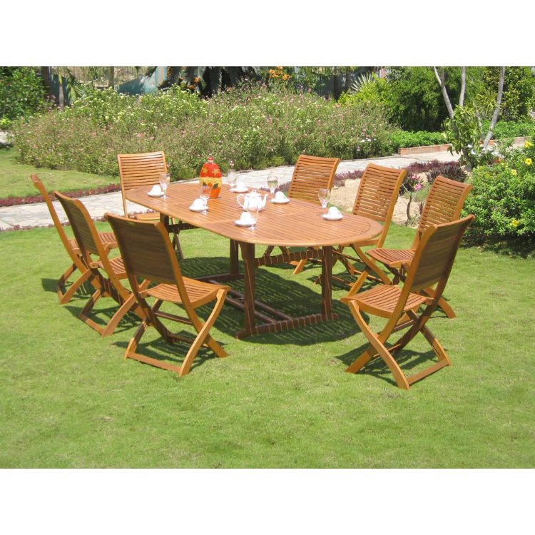 Top Choice Outdoor Set Furniture Waterproof Table And Chairs Set Carton Box Package Custom Design Vietnam Manufacturer