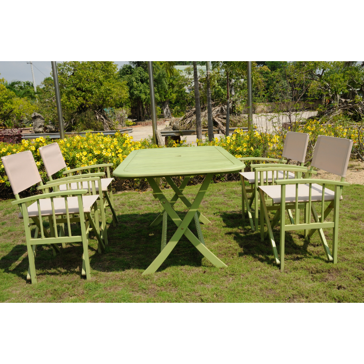 Low Moq Outdoor Set Wooden Space Saving Porch Furniture Standard Package Custom Design Made In Vietnam Manufacturer