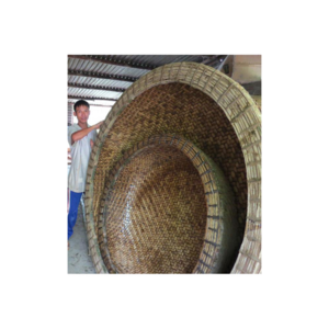 High quality Round Bamboo Coracle Boat For Traveling Contact +84 937 545 579