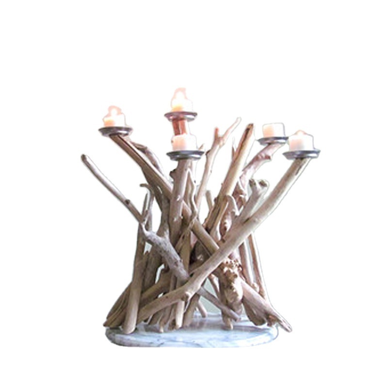 Hot Design Candle Holder Driftwood tea light candle holder in bulk Supplier for Wholesale WhatsApp +84 961005832