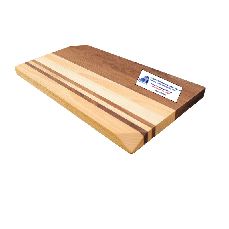 Wood Cutting Board for Chopping Meat, Vegetables, Fruits, Cheese, Knife Friendly Serving Tray WhatsApp: +84 961005832