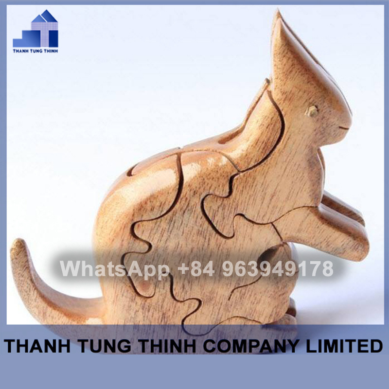 Wooden Puzzle Animal Shaped Wood Pieces WhatsApp: +84 961005832