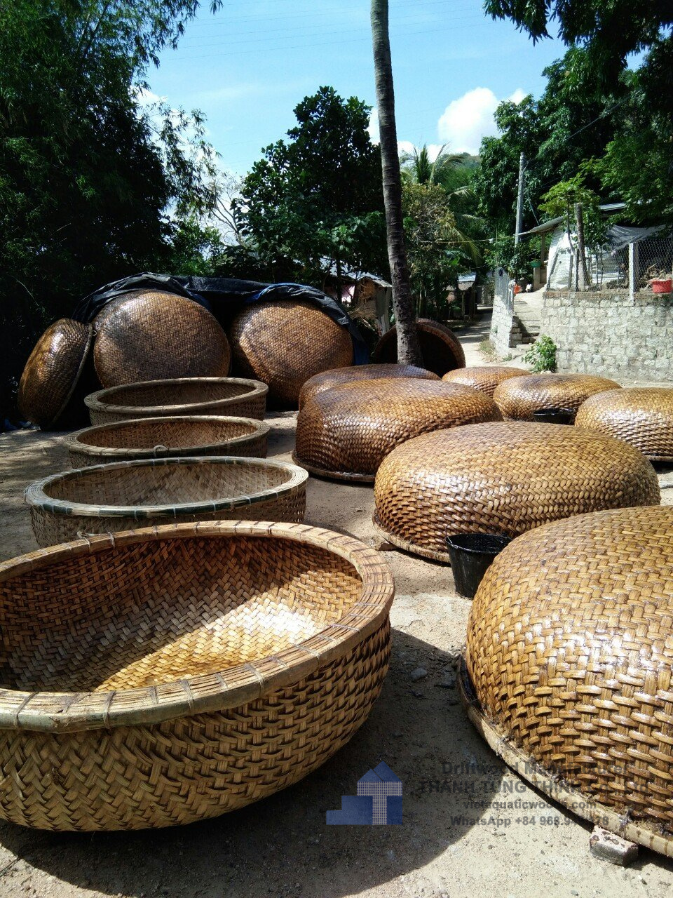 Bamboo Coracle Boats for Wholesales from Vietnam manufacturer WhatsApp 84 937 545 579