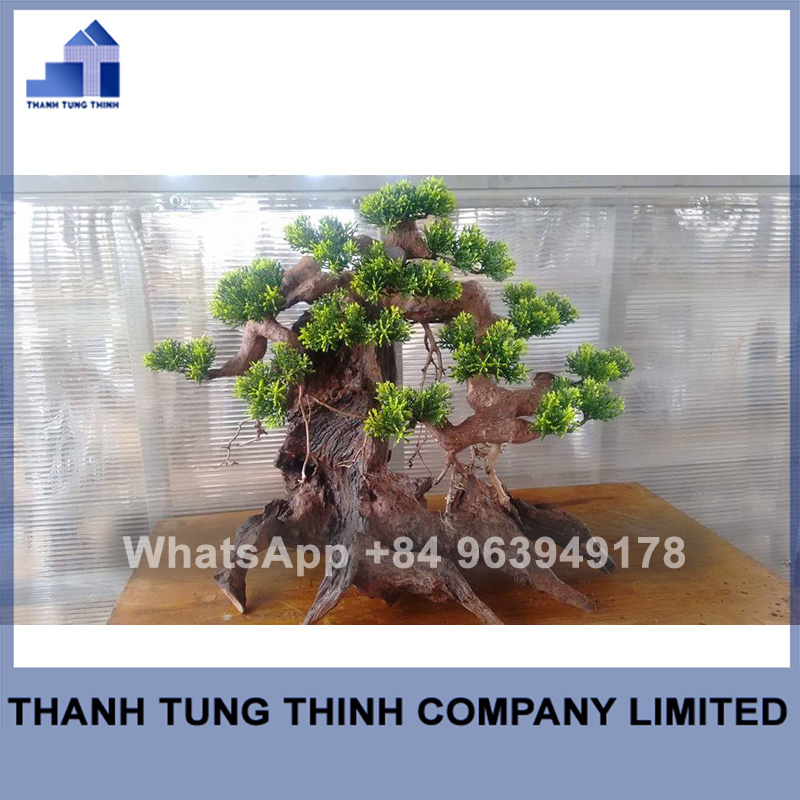 2023 Best seller Bonsai driftwood with moss for decorate fish tank WhatsApp: +84 961005832